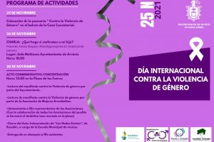 25 N Día Internacional de la Eliminación de la Violencia contra las Mujeres